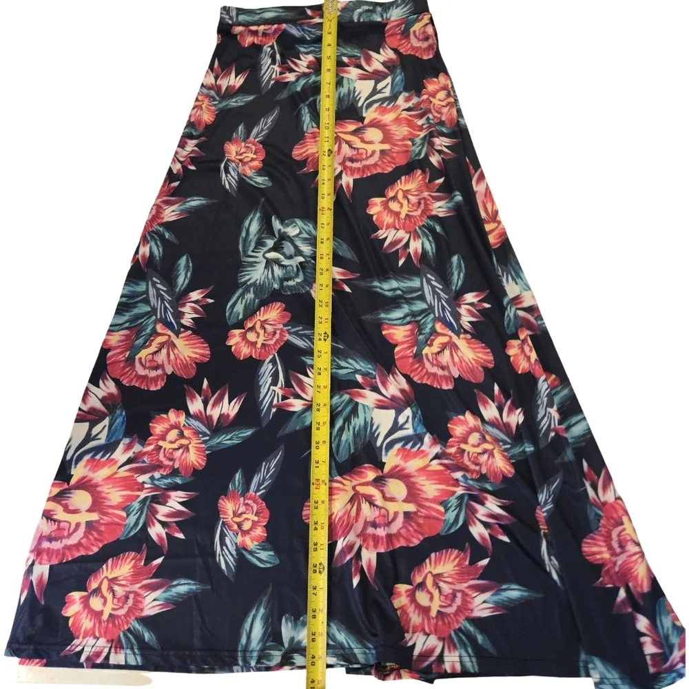 Floral Swim Maxi Skirt Womens SIZE L